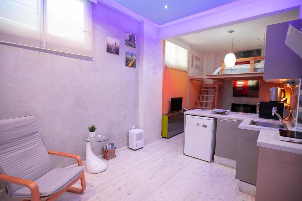 Orange And Blue Studio Downtown 5 Min From White Tower Apartment Thessaloniki Exterior photo